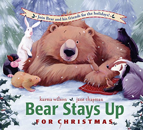 Bear stays up for Christmas /