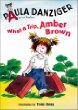 What a trip, Amber Brown /