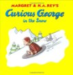 Curious George in the snow