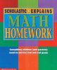 Scholastic explains math homework.