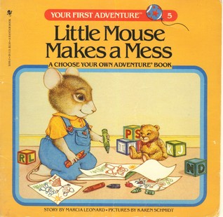 Little mouse makes a mess