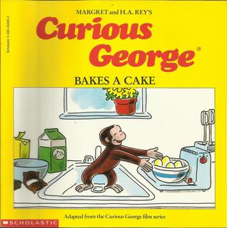 Curious George bakes a cake