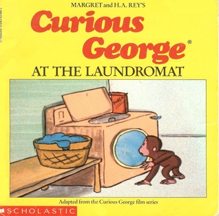 Curious George at the laundromat